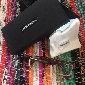 dolce & gabbana glasses frame